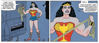 Illustration for article titled Breaking the chains of misogyny with Wonder Woman and Sensation Comics